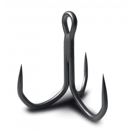 Anzuelo triple VMC 7557 Kaptain 3X sin púas