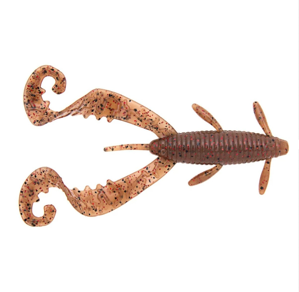 Leurres Souples Leland Lures – Gabarits Bouclés 2 Paquets (Couleur Argent)