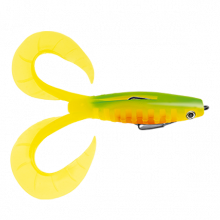Delalande Pêche – Spinner Flex Frog 21 G – Leurre Souple Pour Carnassiers – Coloris 09 – Taille Unique Adulte