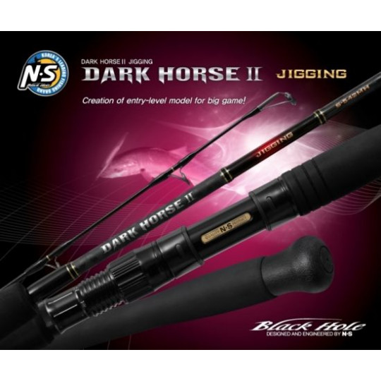 Baitcast Ruten NS Black Hole Dark Horse II Jigging