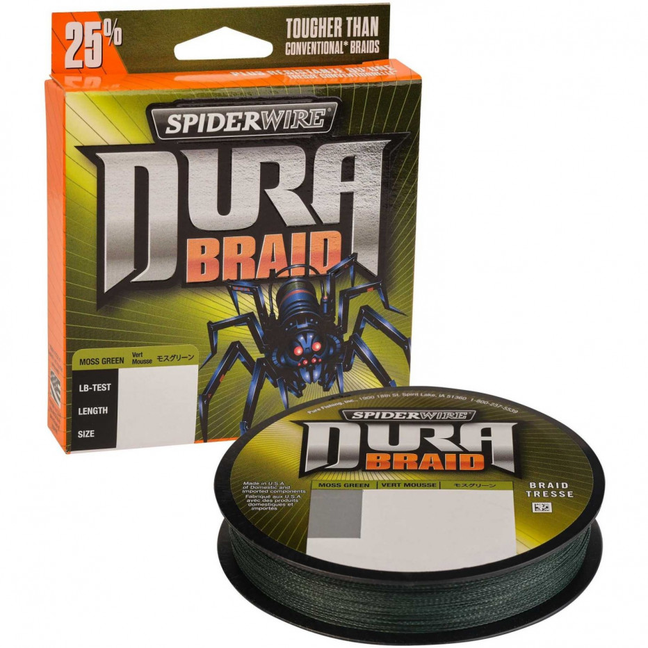 Braid Spiderwire Durabraid 135m Moss Green