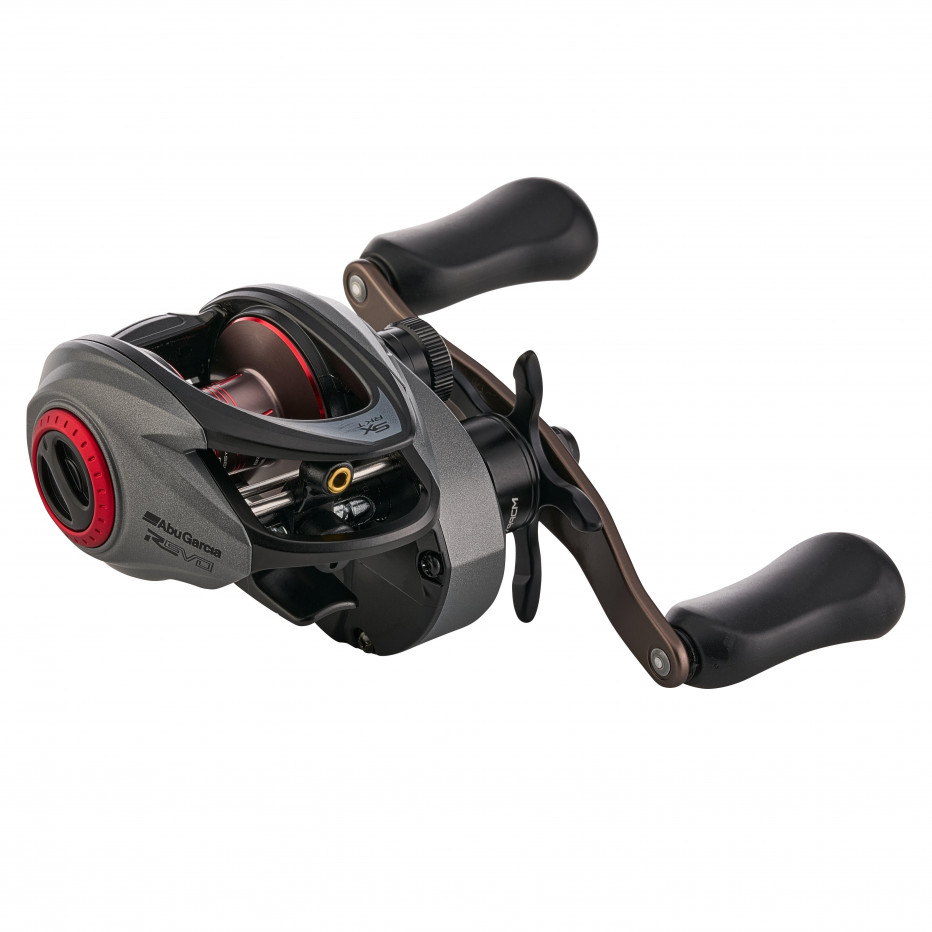 Carrete de lanzado Abu Garcia Revo5 SX Rocket Carrete de perfil bajo