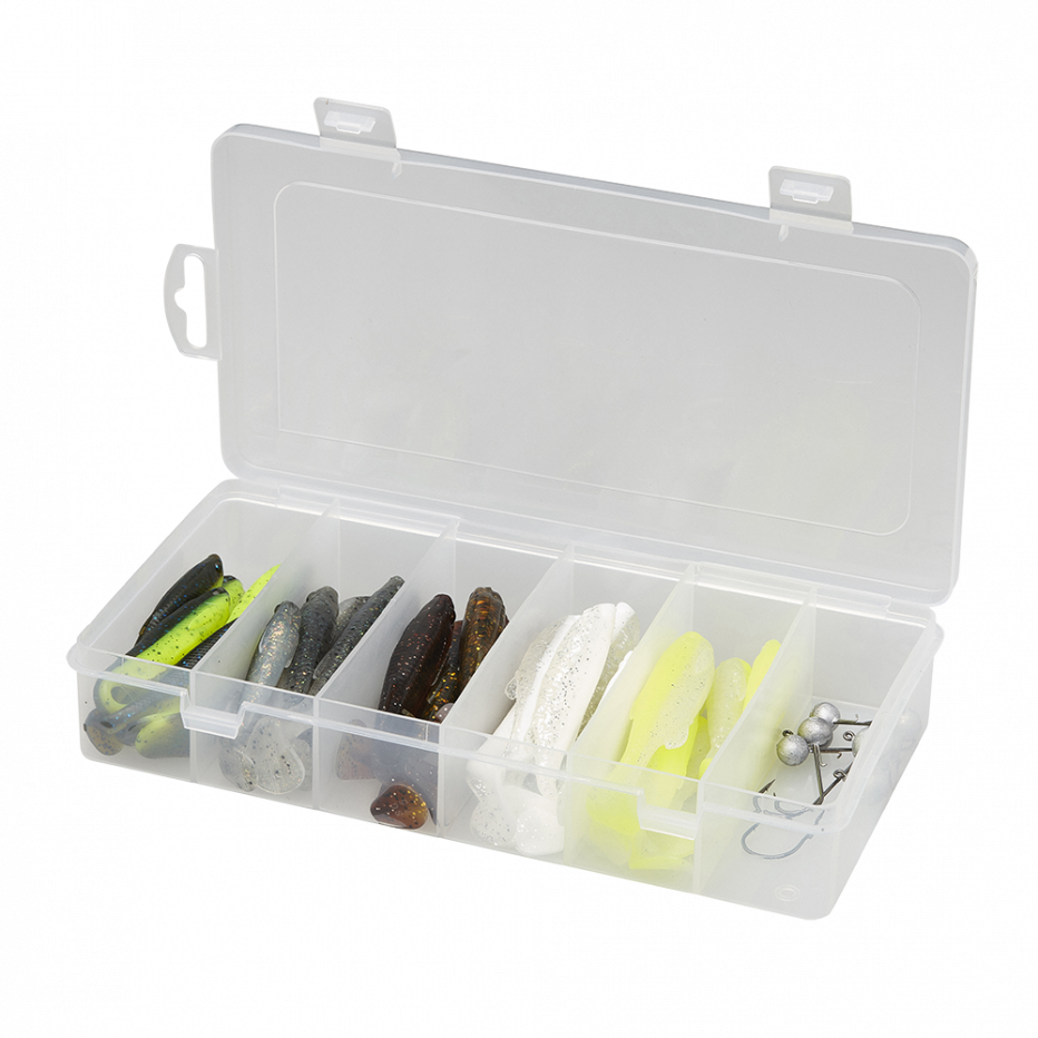 Kit Kunstköder Weiche Savage Gear Fat Minnow T-Tail
