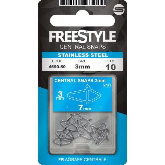 Agrafe Spro FreeStyle Reload Central Snap
