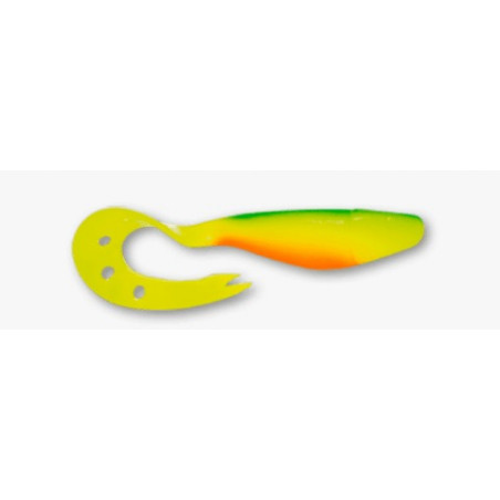 Sandra 9 cm soft bait Delalande - Comma - Grub - Pike-perch