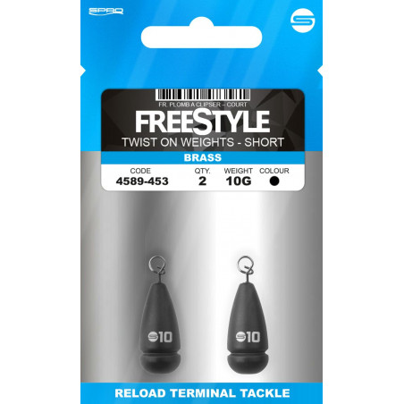 Plomo Spro FreeStyle Twist-on Pesas Shorts