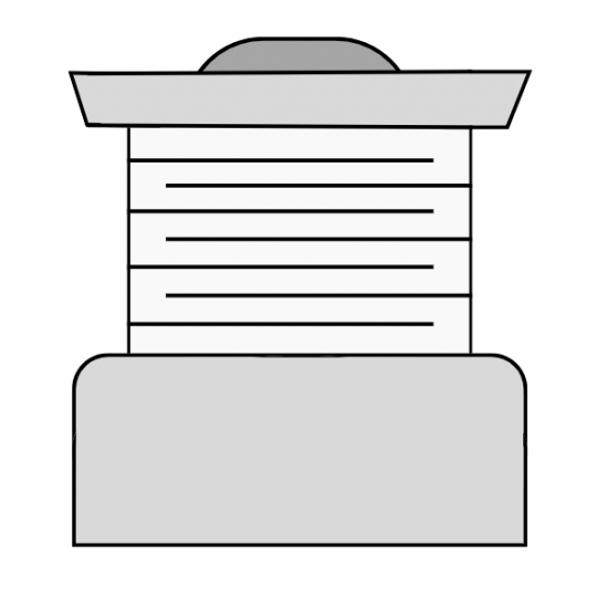 Bobina de carrete Daiwa DF