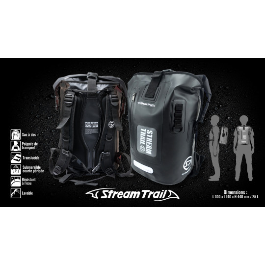 Sac à Dos Stream Trail Dry Tank 25L