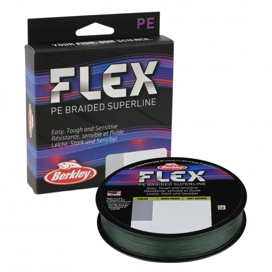 Geflochtene Angelschnur Berkley Flex Braid 275m