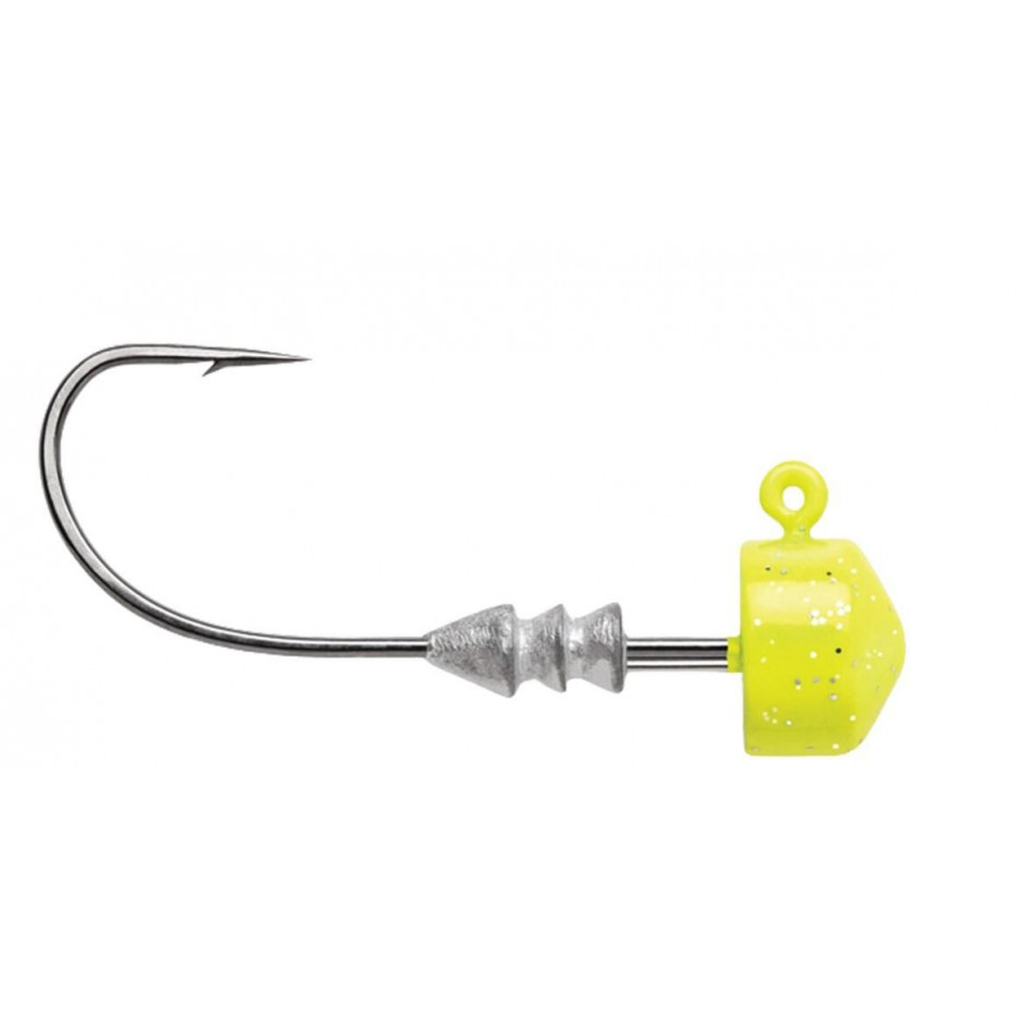 Tête Plombée VMC Ned Rig Jig Chartreuse