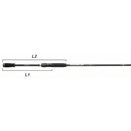 Spinning rod Sakura Ionizer G2 Allround INGSA 702 H