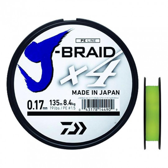 Tresse Daiwa J Braid X4...