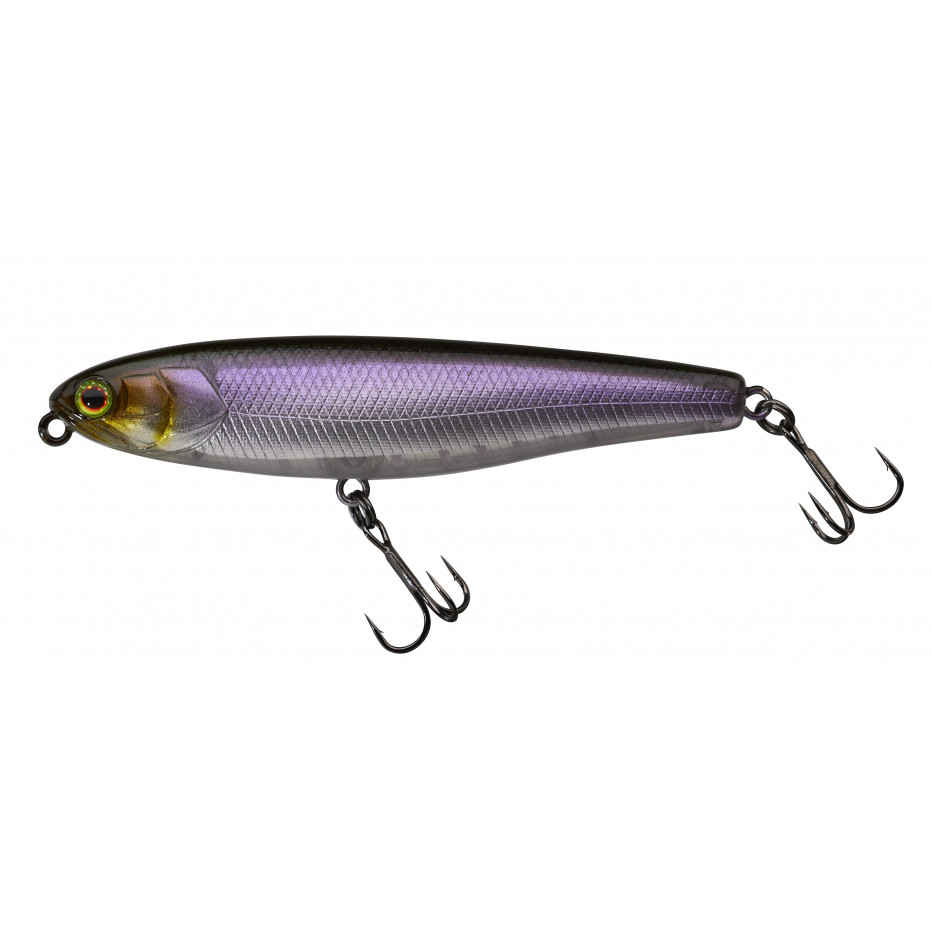 Leurre Jackall Bonnie 85 Silencieux Flottant - HL Clear Ayu Head, 85mm, 9.1g