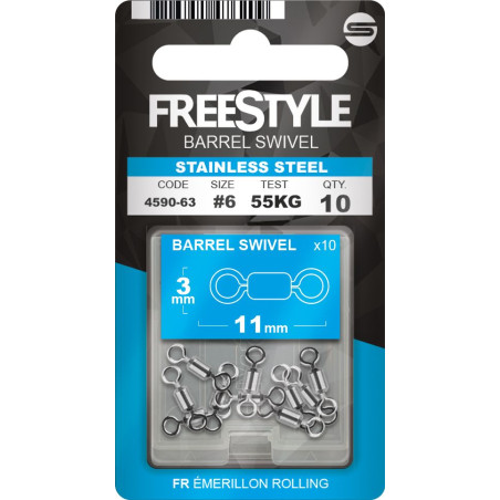 Barrel swivel Spro FreeStyle Stainless Swivel