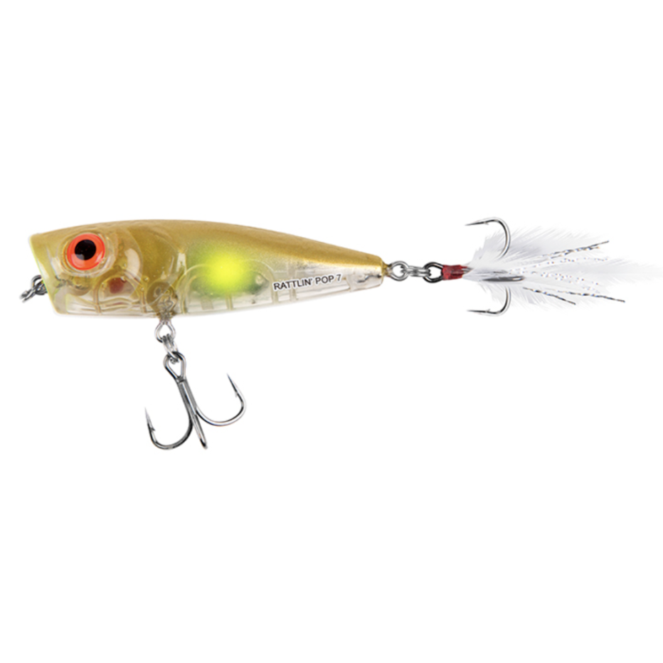 Wobbler vom Typ Popper Salmo Rattlin Pop 7cm