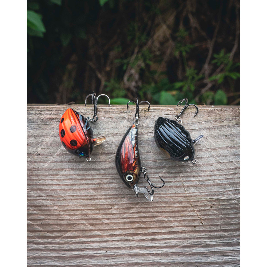 Leurre Articulé Lucky Strike Canada – CILLS ROUGES – Creek Chub – Pêche Muskie