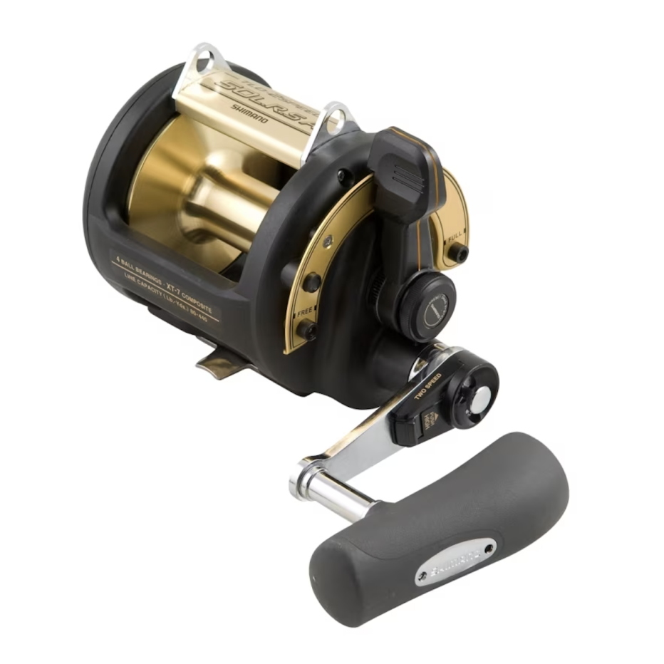 Moulinet Traine Shimano TLD II 50LB A 2-SPEED LRS