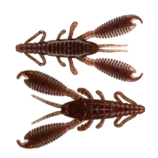 Señuelo vinilo Reins Ring Craw 8cm - imitación cangrejo de río