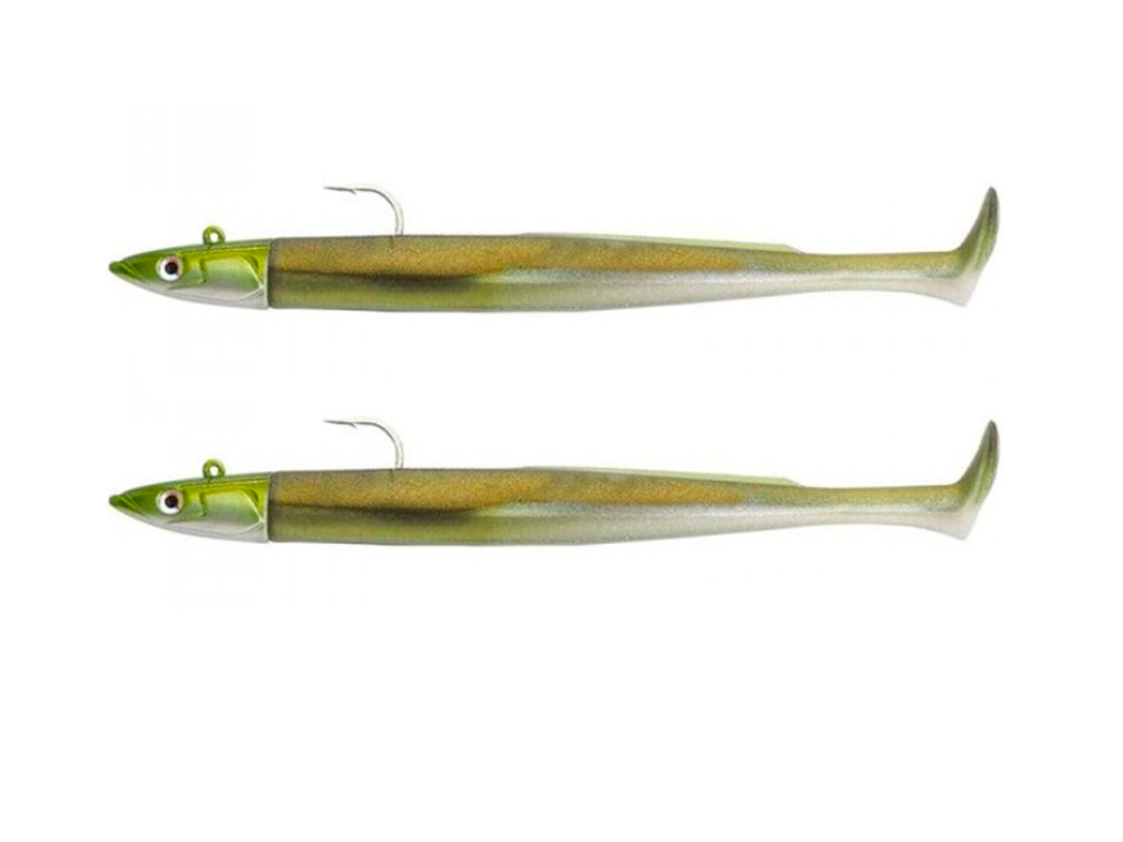 Fiiish Double Combo Shore Crazy Paddle Tail No.3-15cm - 10g - Ghost Minnow - CPT6011