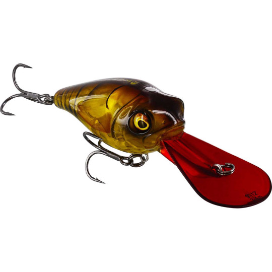 Lot De 5 Mini Wobblers Crankbait - Leurres Pêche Prédateur 1.6g, 2.5cm, Avec Boîte Et Clignotants (couleur Assortie)