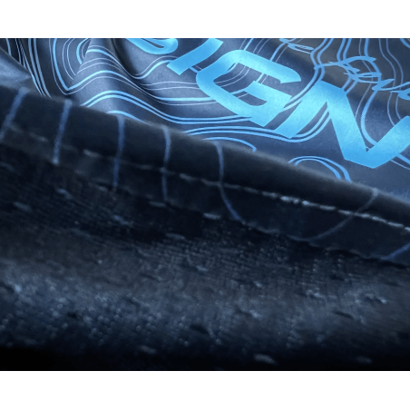 T-Shirt UV Hooded Hot Spot Design Ocean Performance Bathymetry