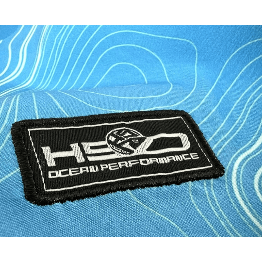 Kurze Hot Spot Design Boardshort Ocean Performance Bathymetrie