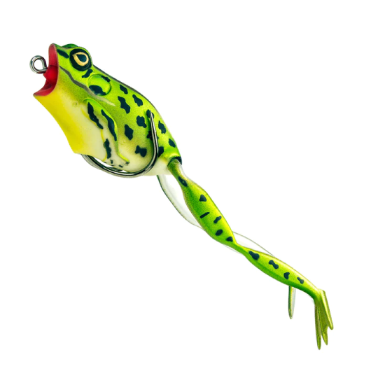 Señuelo vinilo Lunkerhunt Popping Frog 5,7cm