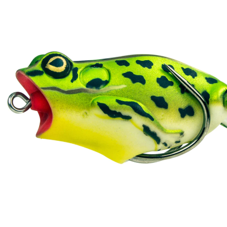 Señuelo vinilo Lunkerhunt Popping Frog 5,7cm