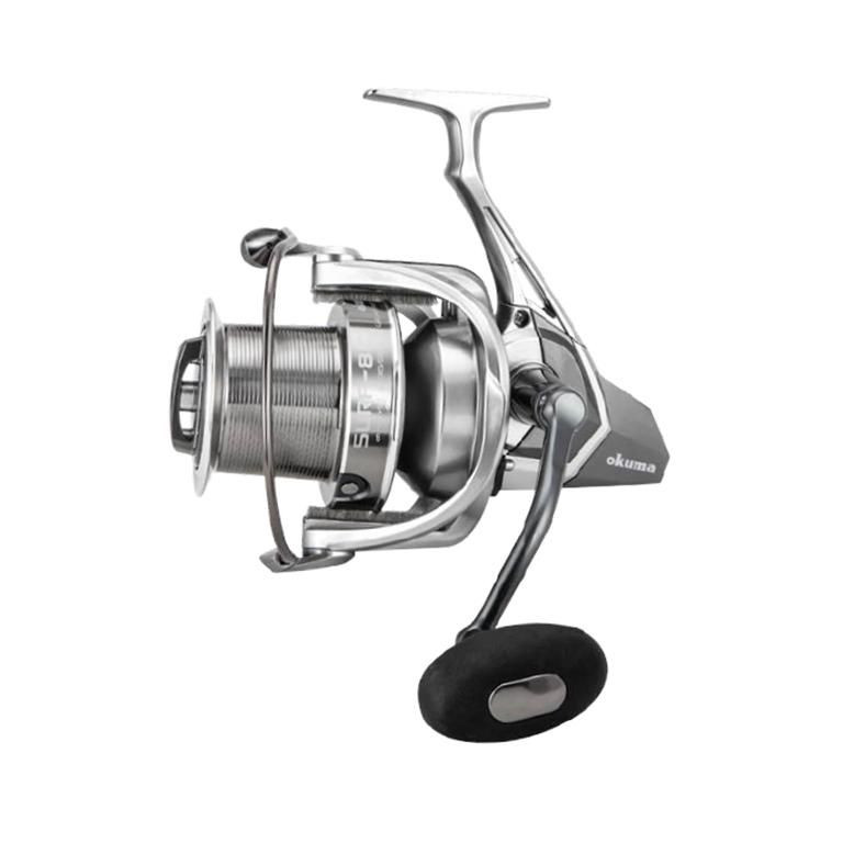 Moulinet Okuma LS-8K 8000 Baitfeeder - Pour Pêche à La Carpe - 5+1 Roulements - Neuf En Boîte