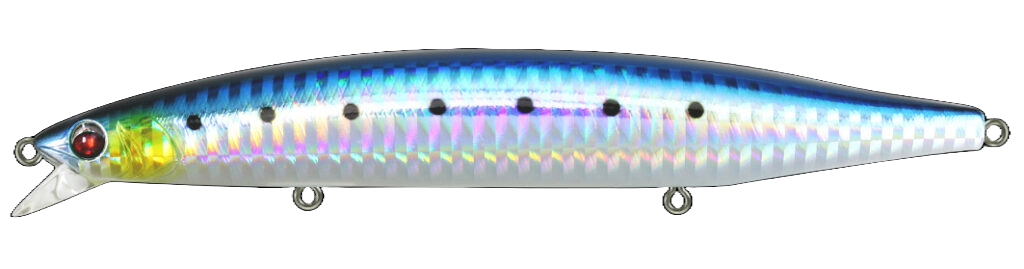 Poisson Nageur Salmo Sweeper Sinking SE14 Emerald Perch - Leurres durs