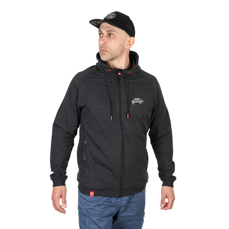 Jacke Fox Rage Voyager Hoodies Dark Grey