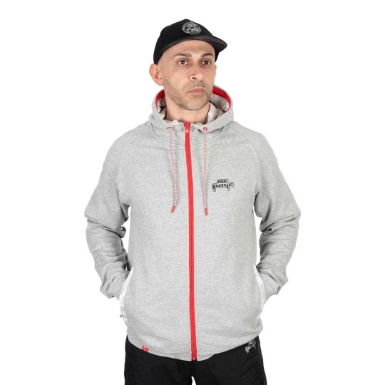 Chaqueta Fox Rage Voyager Sudaderas con capucha Gris claro