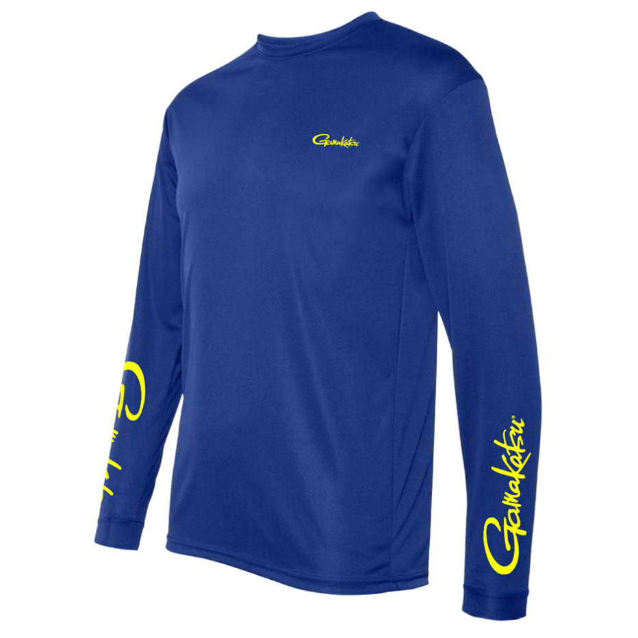 T-Shirt UV Gamakatsu G-Performance Shirt UV Protection Blue