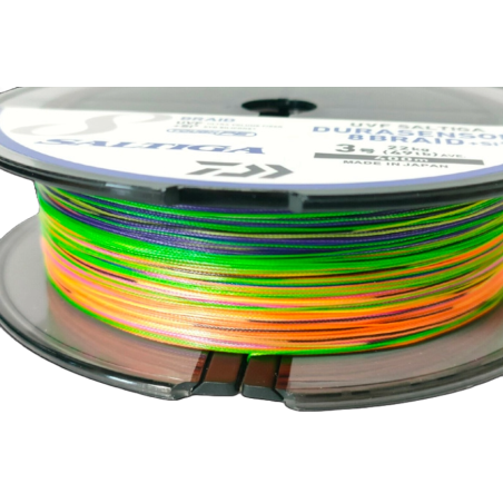 Hilo Trenzado Daiwa Saltiga 8 cabos Dura Multicolor 200m