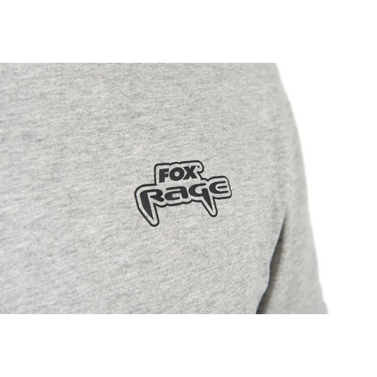 T-Shirt Fox Rage Voyager Tees Light Grey