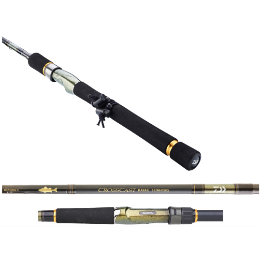 Caña de spinning Daiwa Crosscast 2023