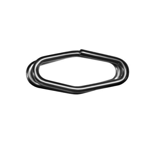 Gebrochene Ringe Bouz Ring