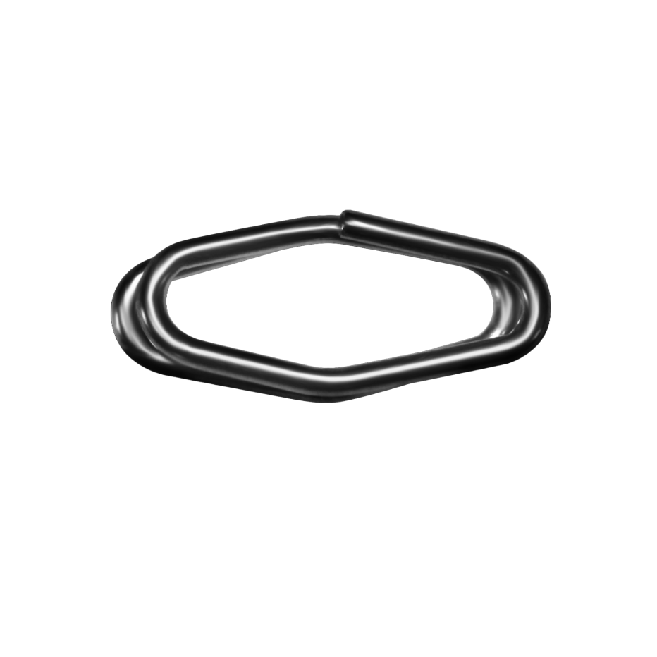 Gebrochene Ringe Bouz Ring