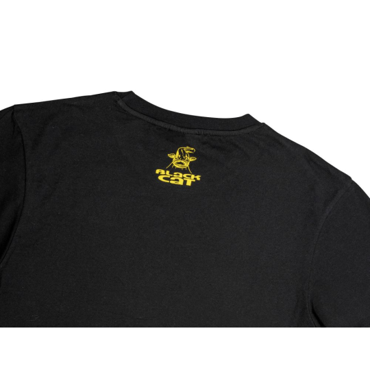 T-Shirt Black Cat Black