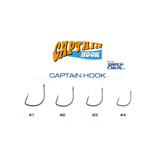 Hameçon Simple Zappu Captain Hook