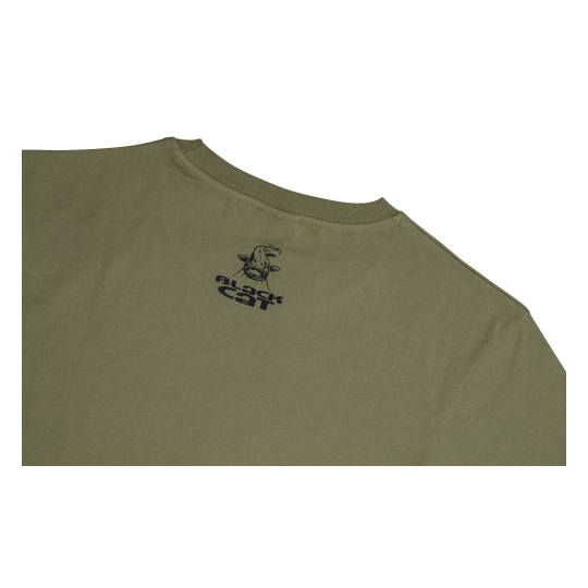 Camiseta Black Cat Caqui
