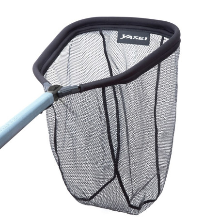 Épuisette Pliante Carnassier RubNet 240-3 - Dimensions 70x70 Cm, Pour Pêche Sportive (Brochet, Sandre, Silure)