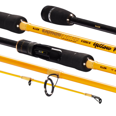 Spinning Rod Illex Element Rider X5 S 2252 M Yellow Flow