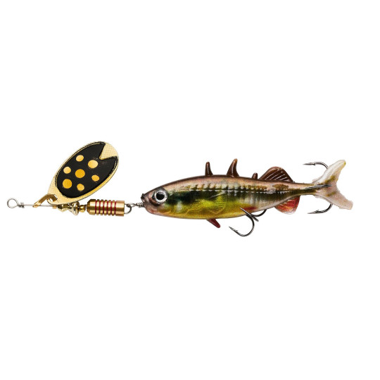 Cuiller Tournante Abu Garcia Fast Attack Stickle Spinner 8cm
