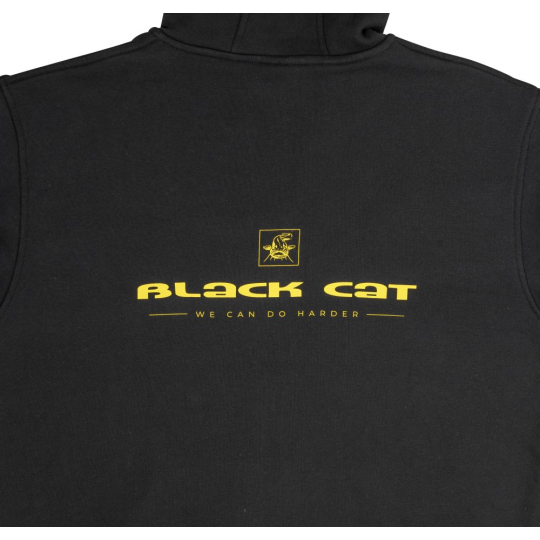 Jacket Black Cat Cat Zipper Black