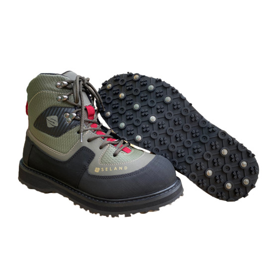 Chaussures de Wading Seland Abotapop-K Semelle en Caoutchouc et Pointes