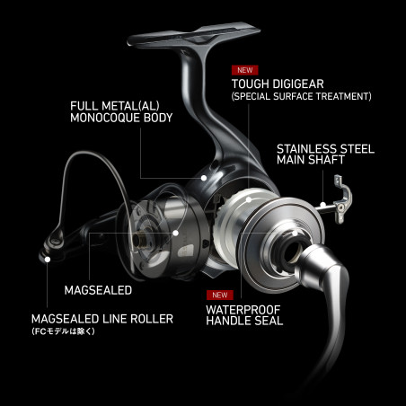 Spinnrollen Daiwa Certate 24 ARK