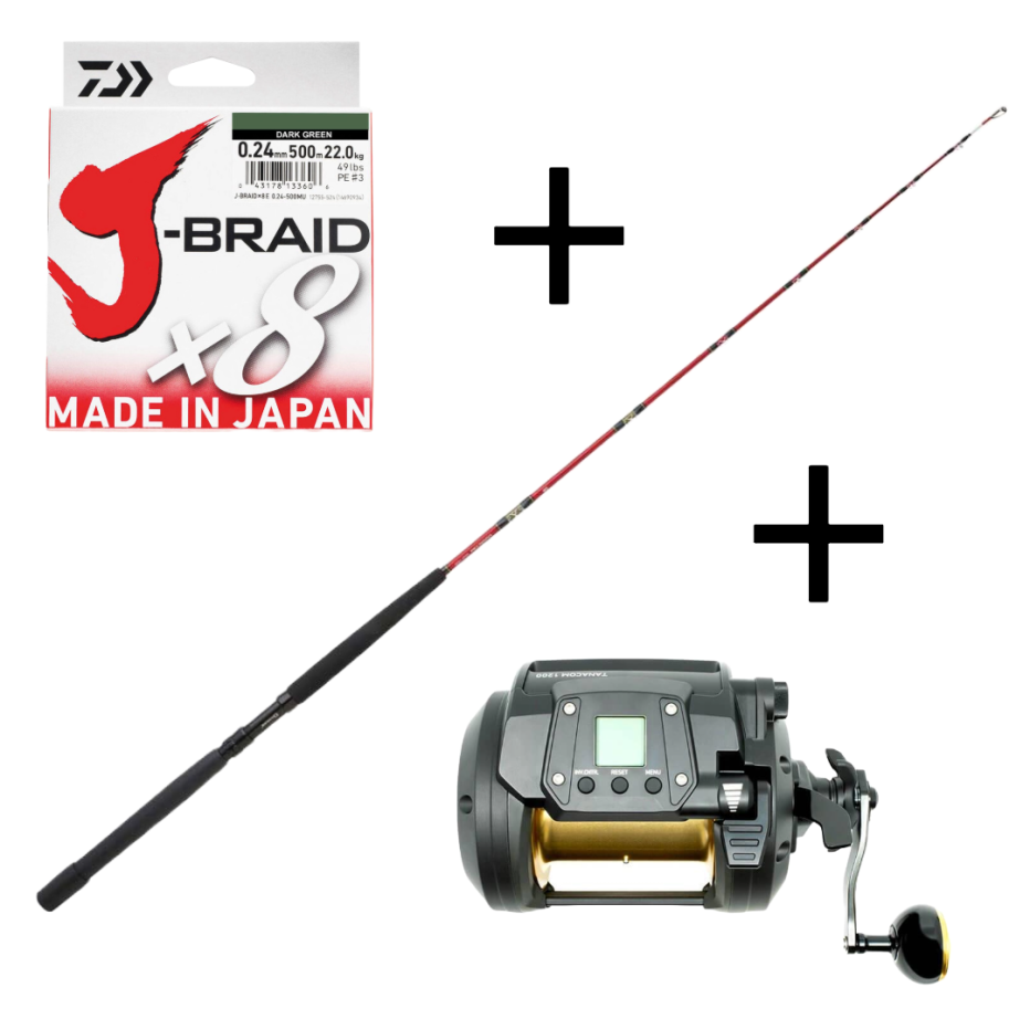 Combo Daiwa Pack Tanacom 1200 - Leurre de la pêche