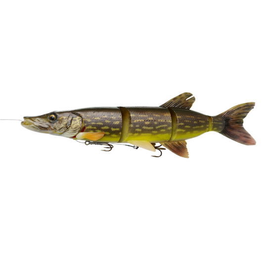 Leurre Souple Savage Gear 4D Line Thru Pike 48cm Slow Sinking