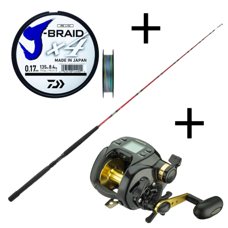 Combo Daiwa Paquete Tanacom 500